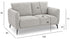 Selena 2-Sitzer Sofa - Stoffbezug Grau